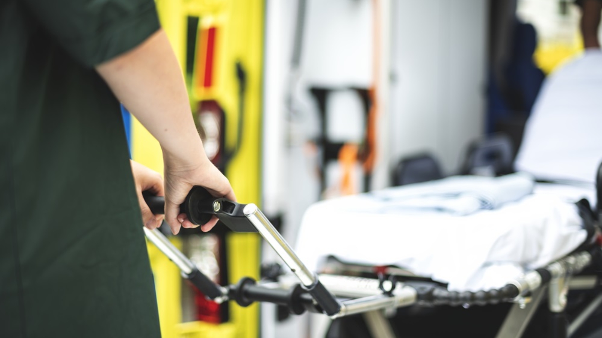 Paramedics ambulance ertriage